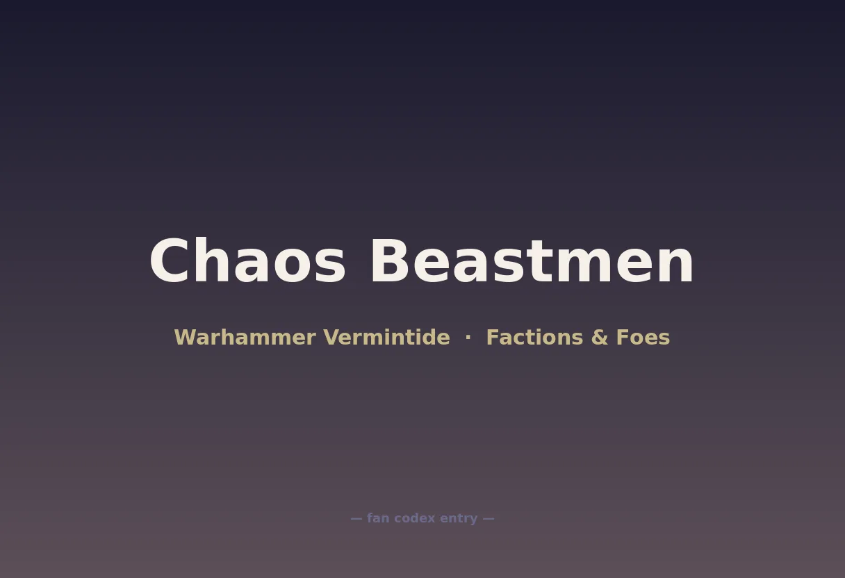 Chaos Beastmen