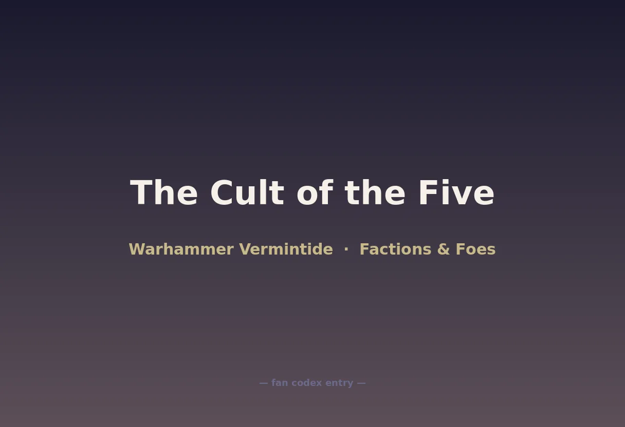 The Cult of the Five