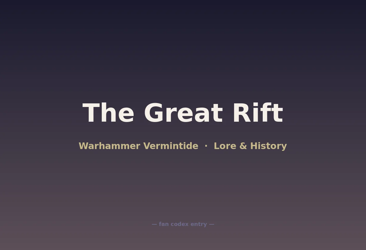 The Great Rift