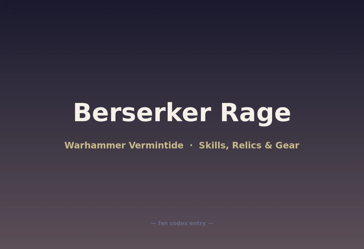 Berserker Rage