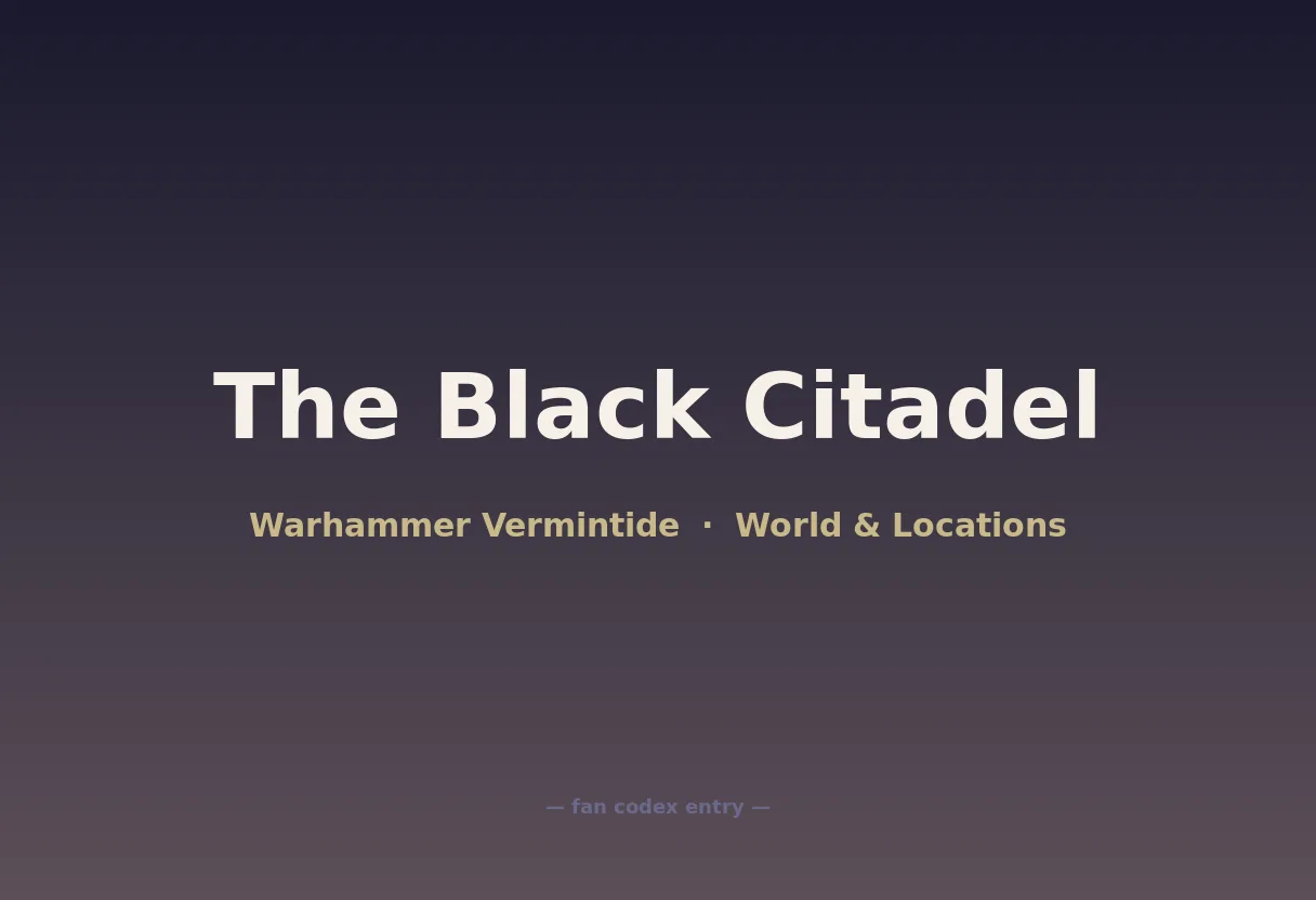 The Black Citadel