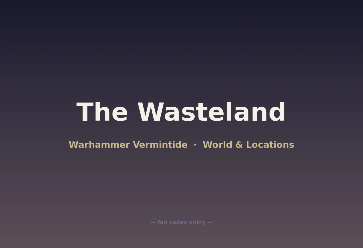 The Wasteland
